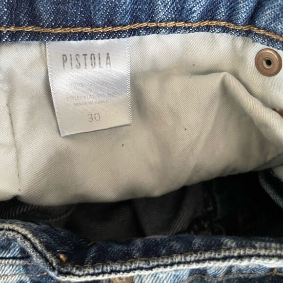 Pistola Sierra Distressed Jean Skirt Size 10/30 - Picture 4 of 9